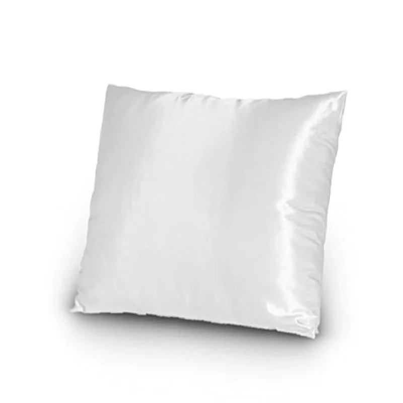 Pillow with latex foam-Silky Soft Satin Solid Cushion Cover Pillow Cover Pillowcase Pillow Sofa Throw