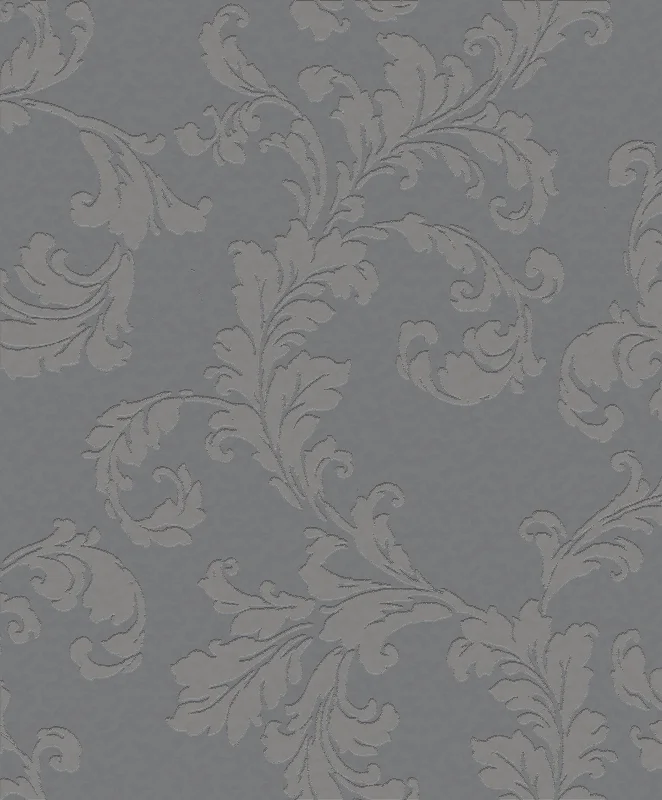 Top wallpaper for sleek vibes-Acanthus Trail Grey Wallpaper from the Emporium Collection