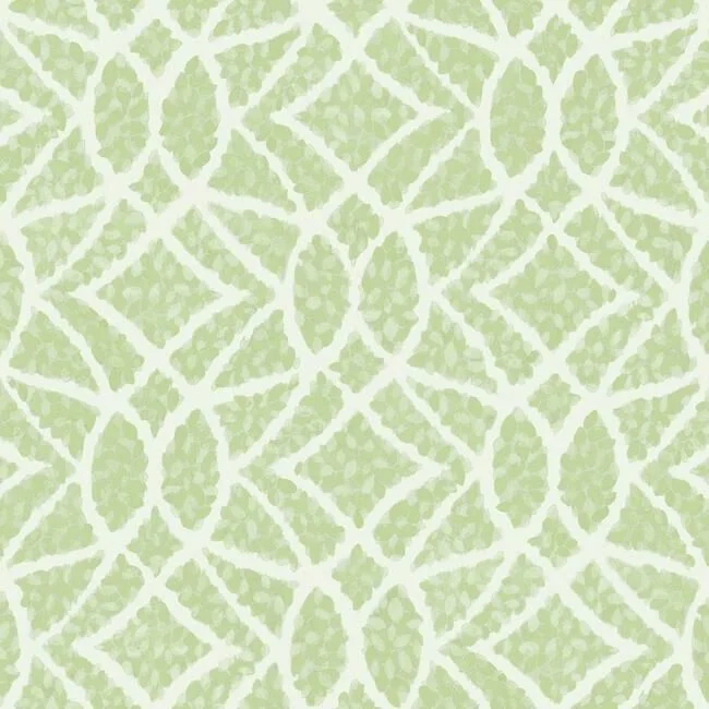 Wallpaper with subtle textures-Boxwood Garden Wallpaper in Light Green from the Grandmillennial Collection