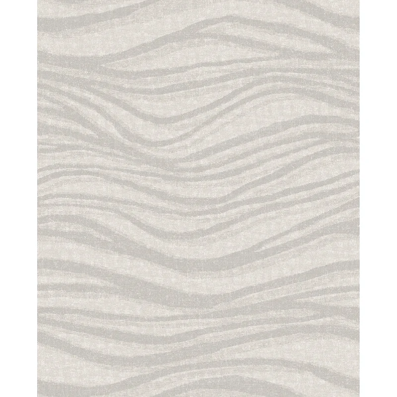 Wallpaper with bold textures-Chorus Champagne Wave Wallpaper from the Scott Living II Collection