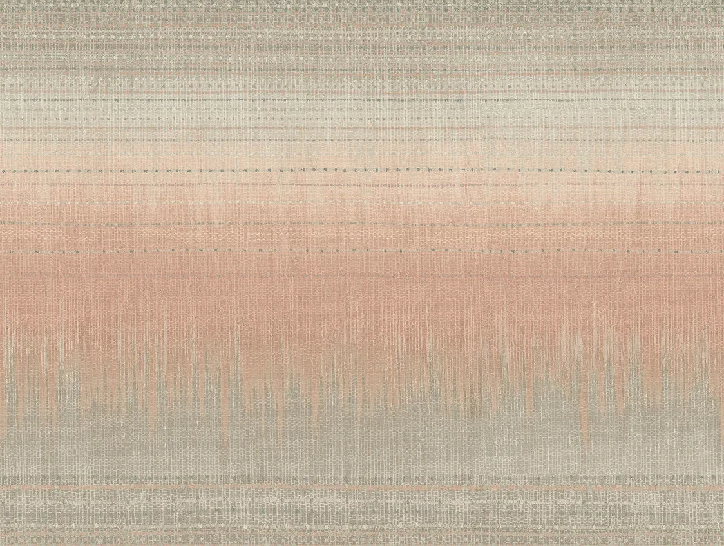 Best wallpaper with abstract designs-Desert Textile Wallpaper in Pink from the Bohemian Luxe Collection by Antonina Vella