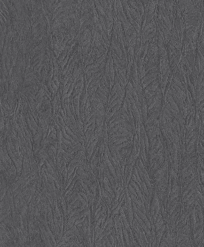 Top wallpaper for sleek designs-Leaf Emboss Wallpaper in Charcoal  from the Ambiance Collection