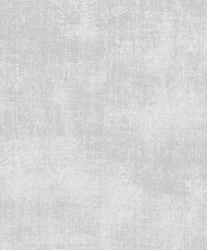 Peelable wallpaper for offices-Metallic Linen Grey Wallpaper from the Atmosphere Collection