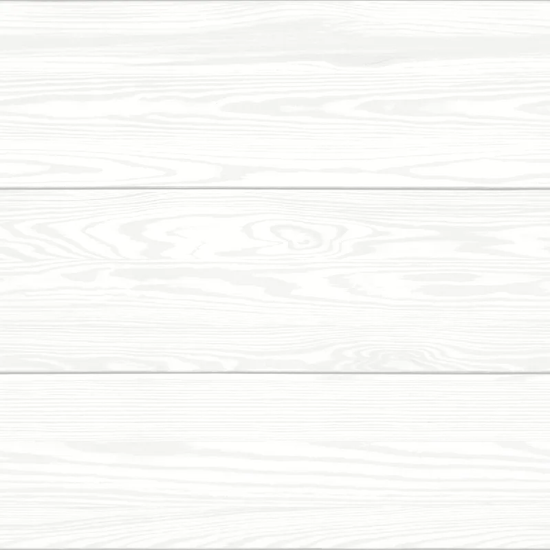 Wallpaper with bold textures-Raised Shiplap White Peel & Stick Wallpaper