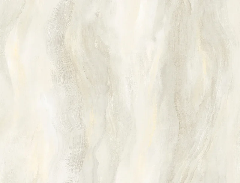 Lightweight wallpaper for walls-Smoke Texture Embossed Vinyl Wallpaper in White Onyx from the Living With Art Collection