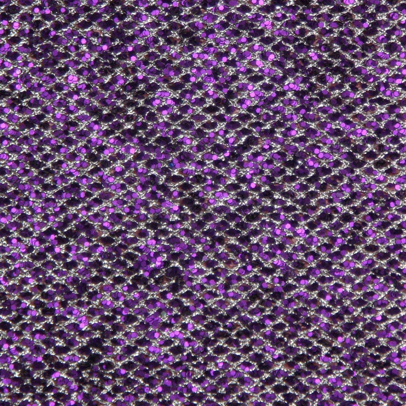 Wallpaper with glossy shine-Woven Sequins Wallpaper in Purple from the Flash Collection by Burke Decor