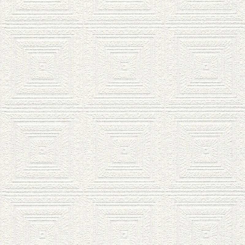 Best wallpaper for grey hues-Wright White Tin Paintable Wallpaper by Brewster Home Fashions