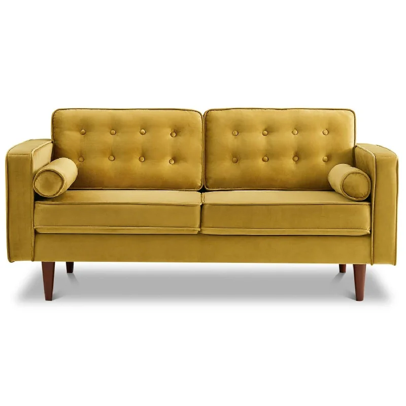 Sofa bold moroccan patterns-Casey - Velvet Loveseat