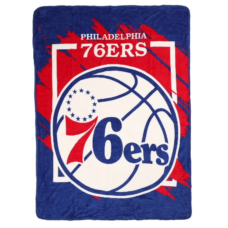 dreamy soft throw blanket-Dimensional - 76Ers Micro Raschel Throw