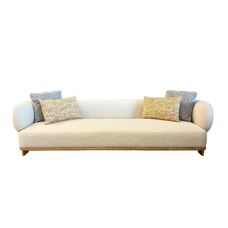 Sofa light coir upholstery-Genella - Sofa