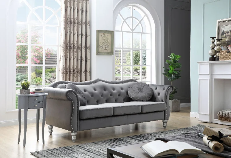 Sofa plush calico finish-Hollywood - Sofa