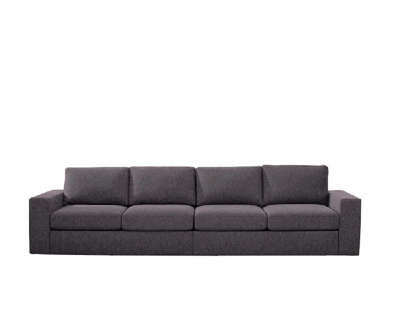 Sofa comfy cushioned back-Jules - 4 Seater Sofa