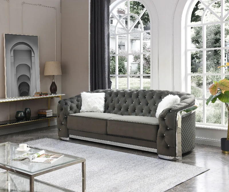 Sofa sleek scandinavian design-Sandridge - Sofa