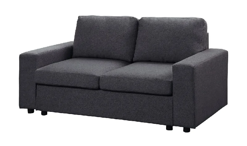 Sofa comfy reclining seats-Winter - Linen Loveseat